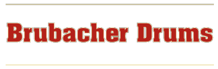 BRUBACHER DRUMS